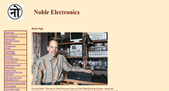 Desktop Screenshot of nobleelectronics.net